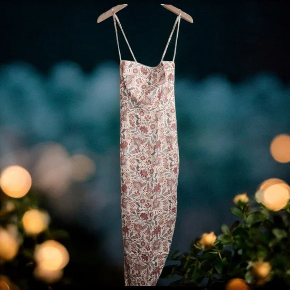 Rumer The Label Solandis Floral PrintMaxi Dress